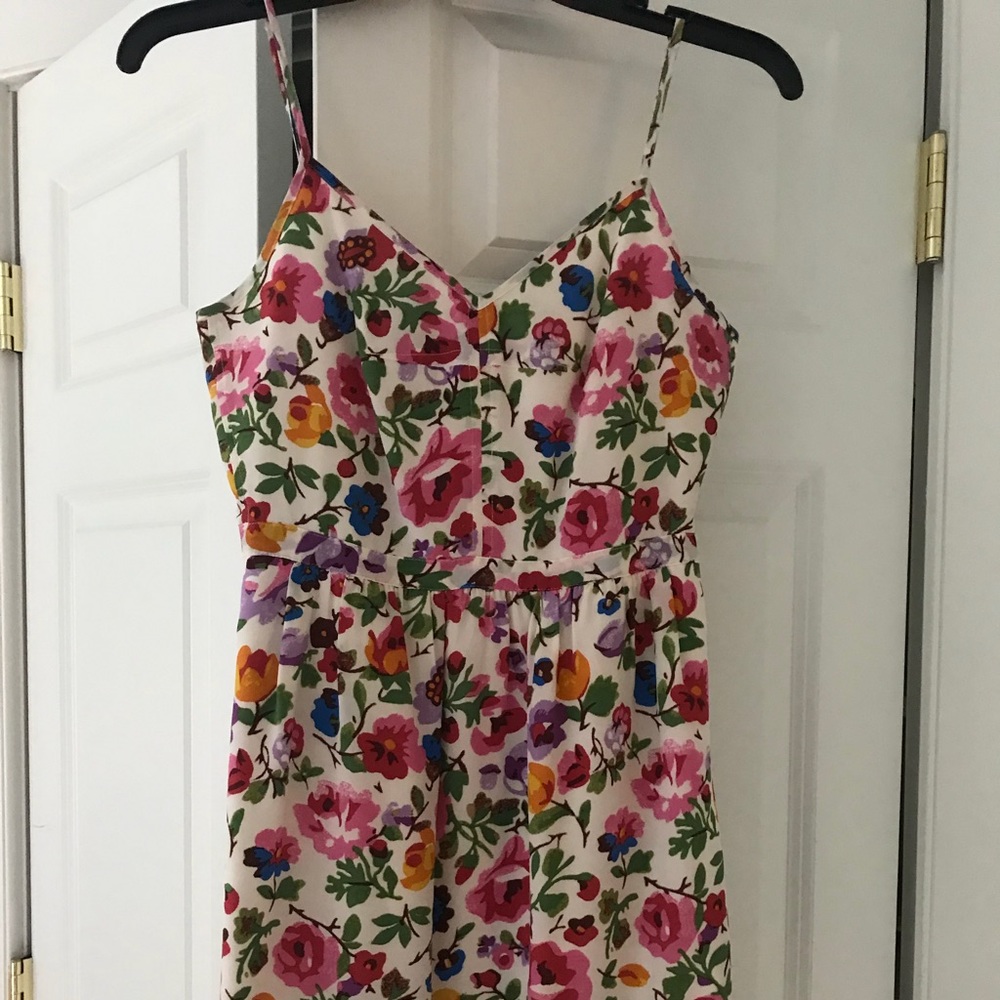 Madewell Floral Mini Dress
